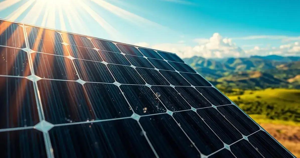 Componentes das Placas Solares