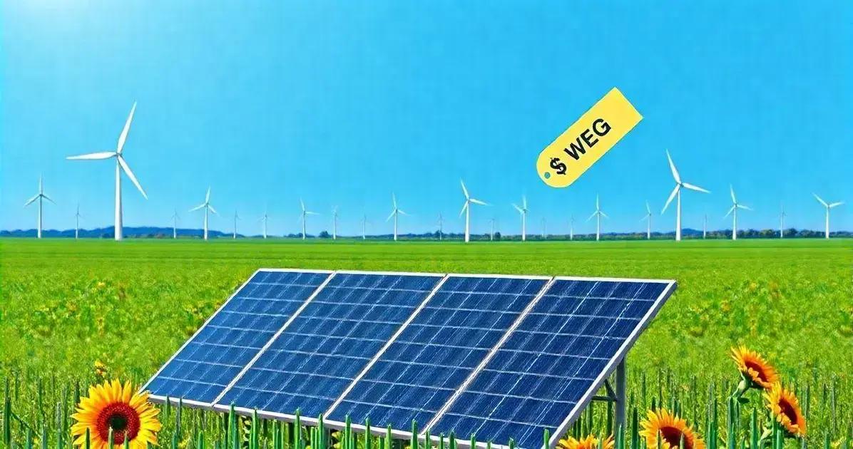 Vantagens das Placas Solares WEG