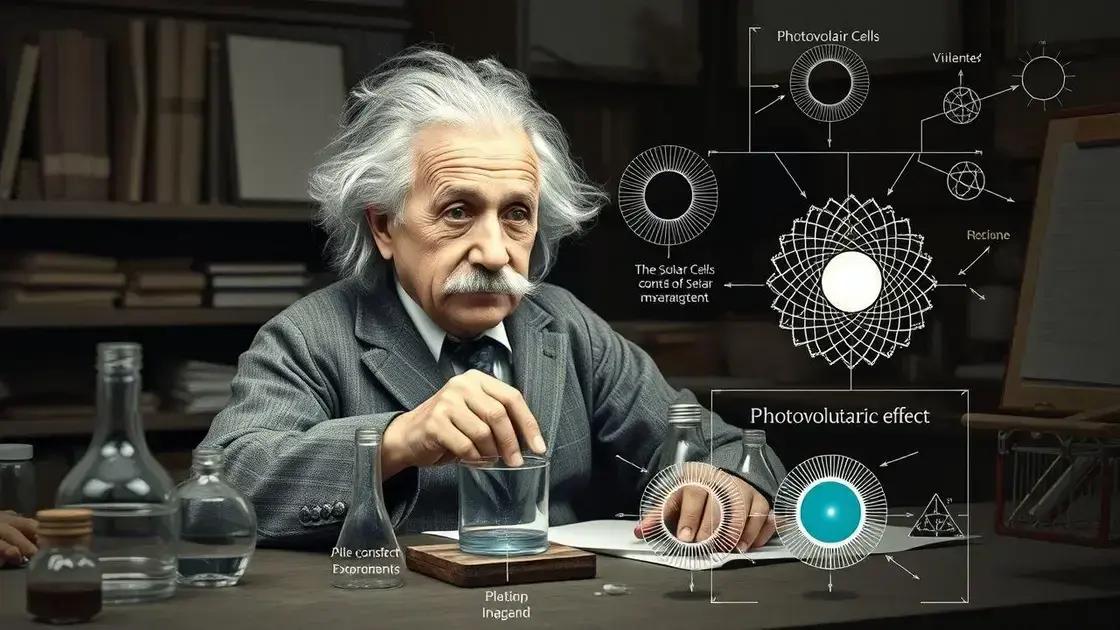 Teoria do efeito fotovoltaico de Einstein