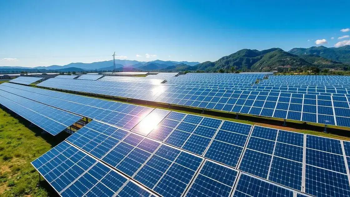 Usinas solares e sua expansão