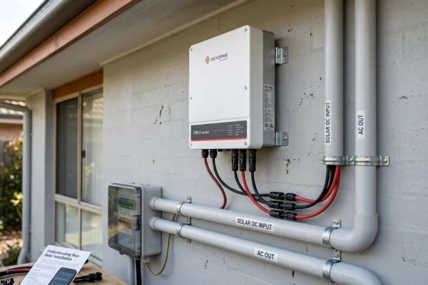 Inversor Solar: O Que É, Como Funciona e Quanto Custa 1 inversor solar residencial conectado a painéis fotovoltaicos